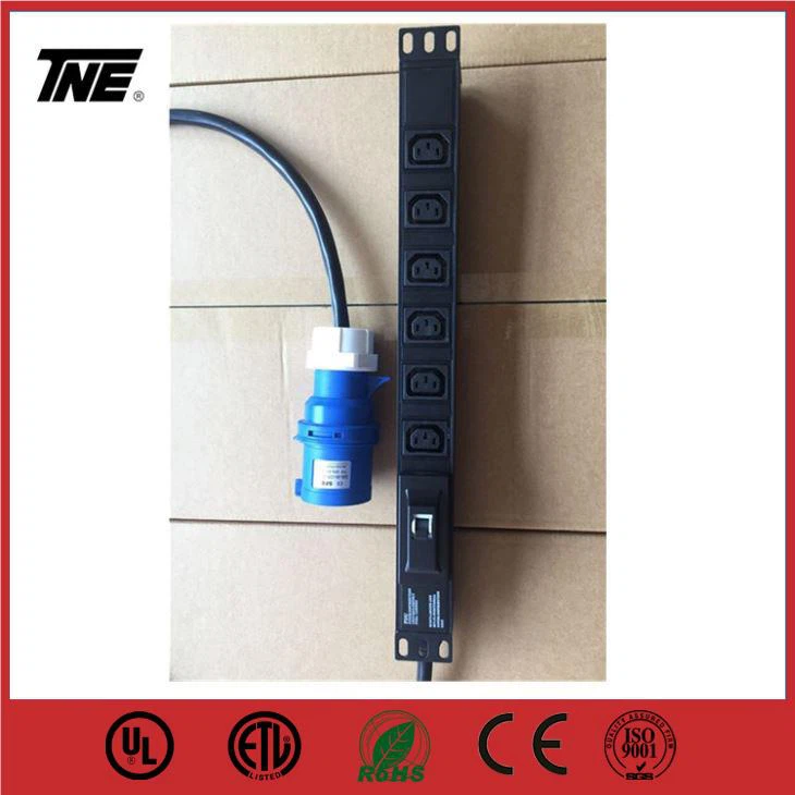 IEC Type Rack Mounted PDU Industrial PDU